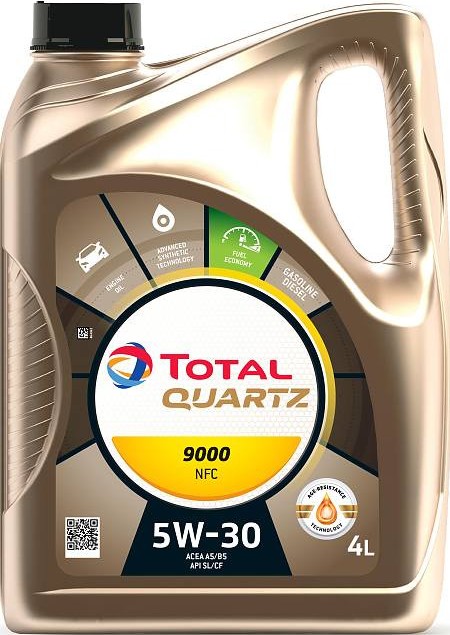 Масло моторное синтетическое TOTAL QUARTZ 9000 FUTURE NFC 5W30 (4л.)