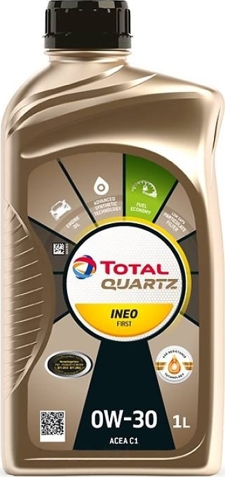 Масло моторное синтетическое TOTAL QUARTZ INEO FIRST 0W30 (1л.)