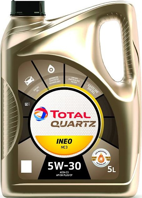 Масло моторное синтетическое TOTAL QUARTZ INEO MC 3 5W30 (5л.)