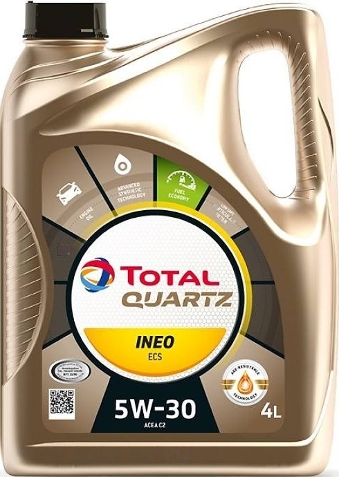 Масло моторное синтетическое TOTAL QUARTZ INEO ECS 5W30 (4л.)