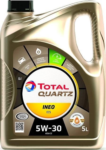 Масло моторное синтетическое TOTAL QUARTZ INEO ECS 5W30 (5л.)